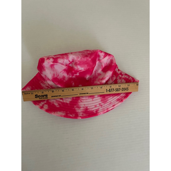 Unisex Unbranded Bucket Hat One Size Pink White *NEW* - Picture 6 of 7
